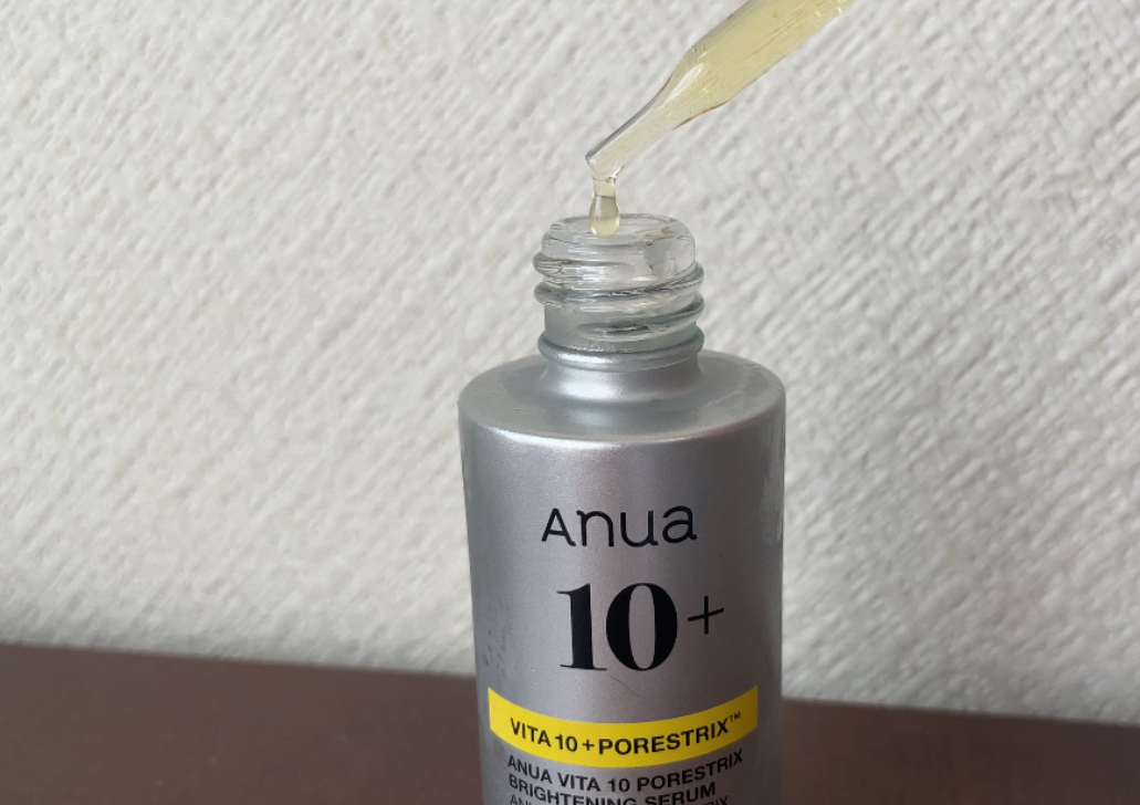 【Anuaビタミン C 美容液】混合肌男子が３週間使った結果｜ニキビ跡、くすみへの効果は？